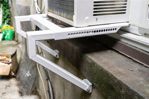 building bracket support ac unit window with metal studs|window mounted air conditioners support.